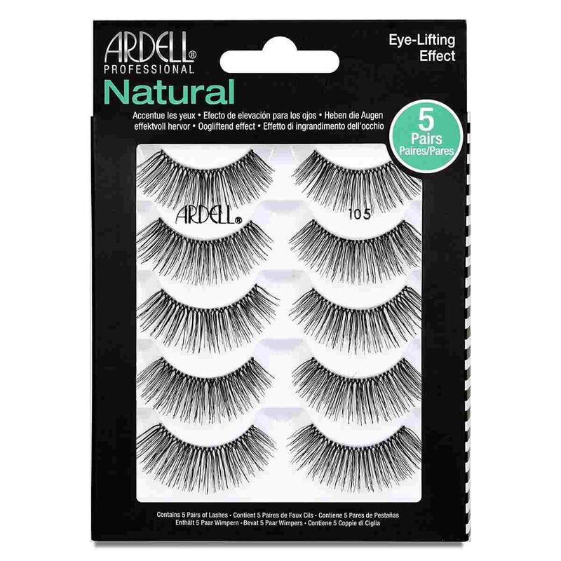 ardell glamour multipack lashes 105 black