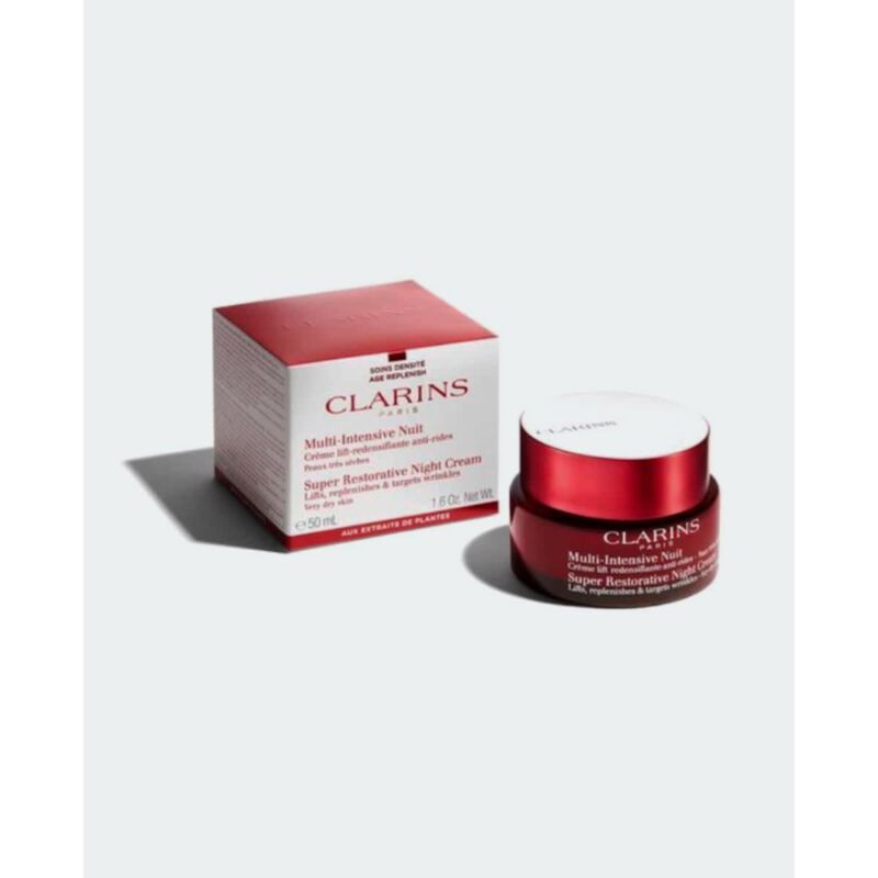 clarins super restorative night cream  very dry skin