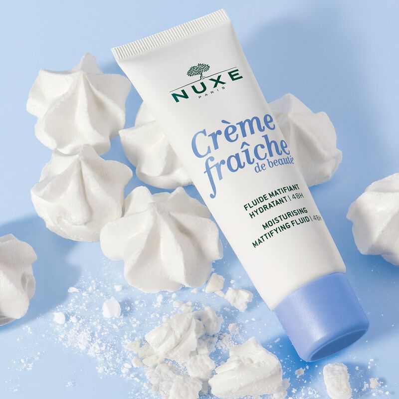 nuxe creme fraiche de beaute moisturising mattifying fluid 48h