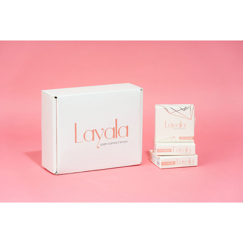 Layala 2021 Collection 2 lenses Stardust Gray layala lenses layala 2021 collection 2 lenses stardust gray
