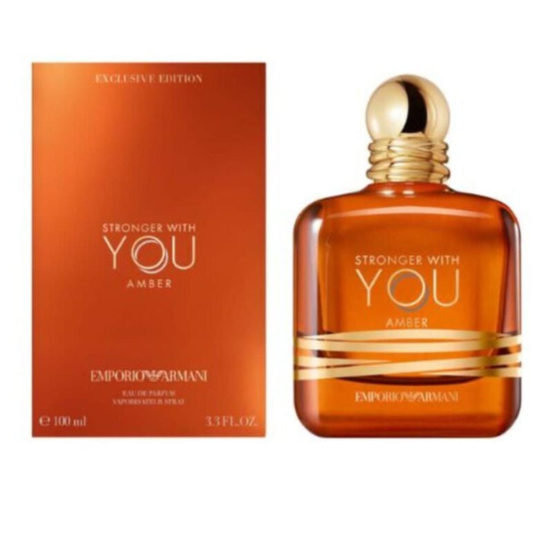armani beauty men's stronger with you amber 100ml