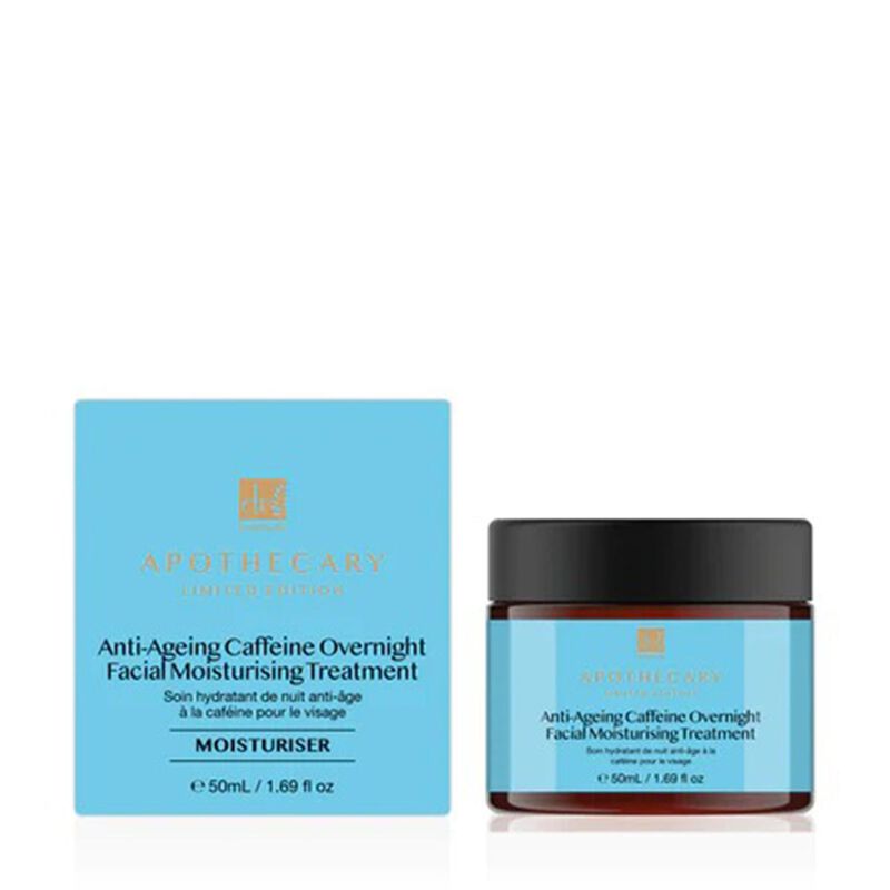 Anti aging Caffine Overnight Facial Moisturising Treatment dr. botanicals anti aging caffine overnight facial moisturising treatment