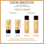 faces dior bronze beautifying protective milky mist sublime glow spf 50