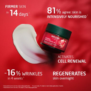 faces weleda pomegranate   maca peptides firming night cream 40ml