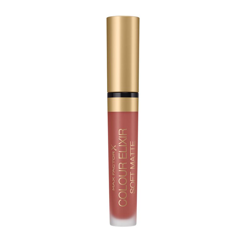 max factor colour elixir soft matte lipstick  010 muted russet
