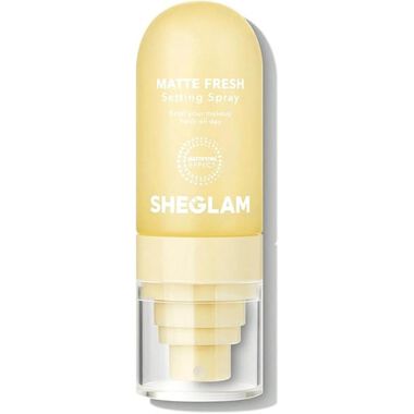 faces sheglam matte fresh setting spray ultra matte liquid white