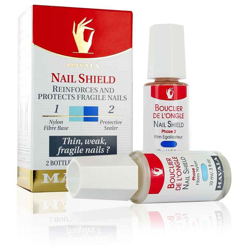Nail Shield for Weak Fragile Nails x2 mavala nail shield for weak fragile nails x2