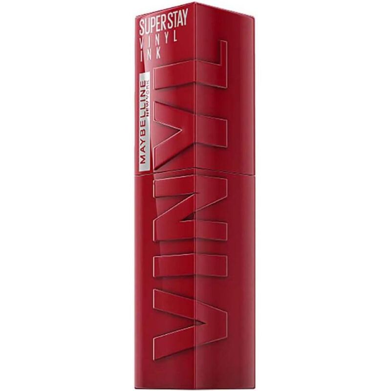 maybelline new york superstay vinyl ink longwear transfer proof gloss lipstick, 10 lippy