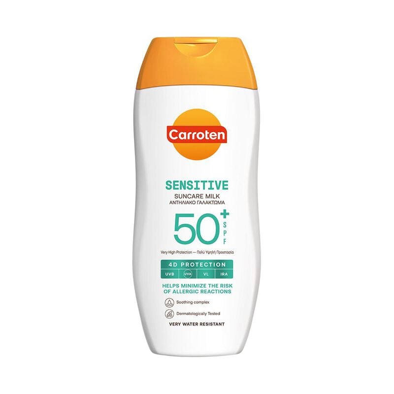 carroten carroten sensitive sun care milk spf50+ /200ml