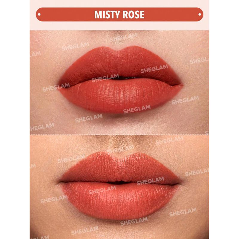 sheglam sheglam matte allure liquid lipstick misty rose