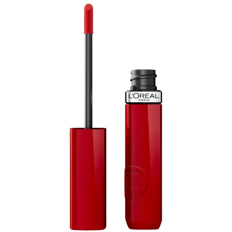 l'oreal paris infallible lacque resistance liquid lipstick 420 le rouge paris