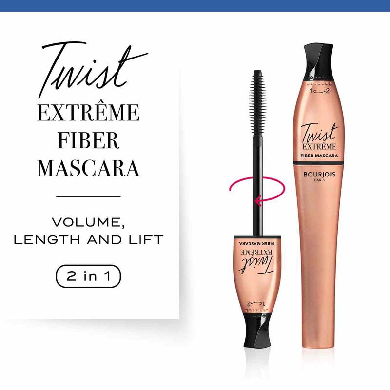 bourjois twist extreme fiber mascara black