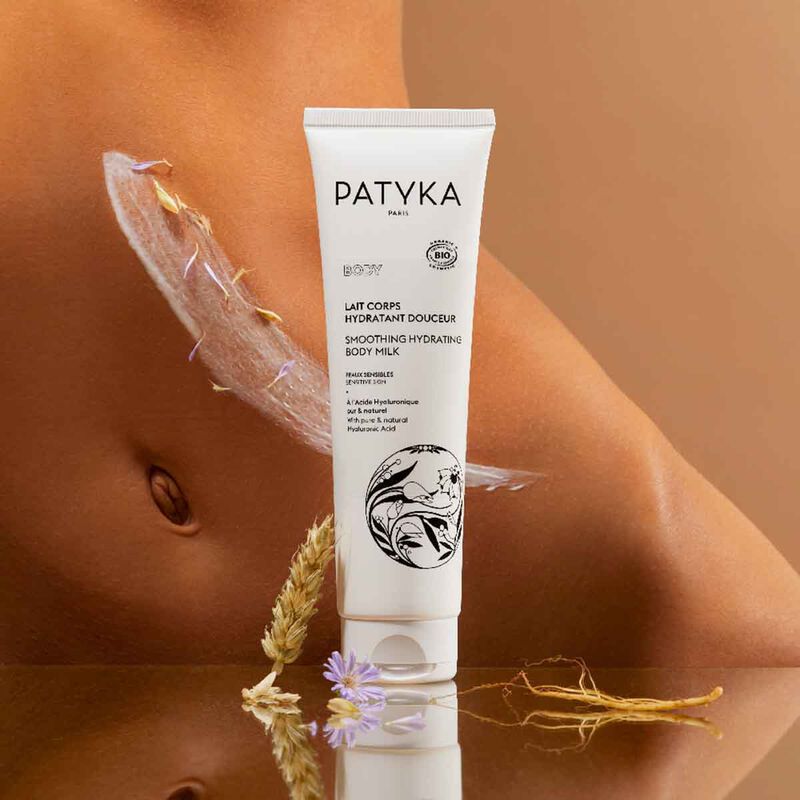 patyka smoothing hydrating body milk