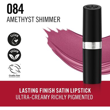 faces lasting finish lipstick amethyst shimmer 084