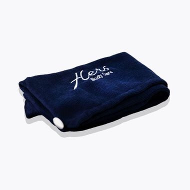 faces hers anti frizz microfiber towel   pink