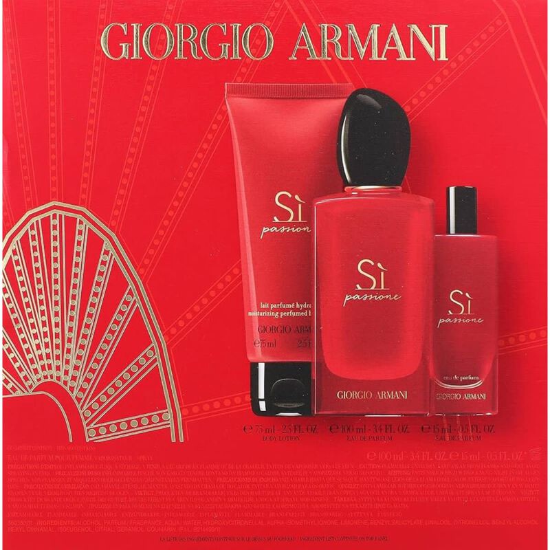 armani beauty si passione eau de parfum bundle