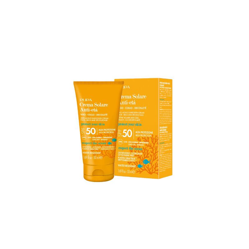 pupa antiaging sunscreen cream spf50