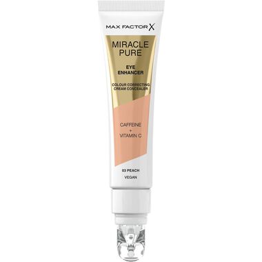 Max Factor Miracle Pure Concealer - Peach 03, 10ml faces max factor miracle pure concealer peach 03 10ml