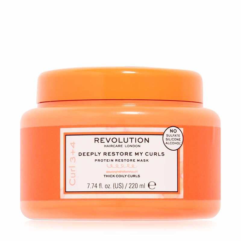 revolution deeply restore my curls protein restore mask