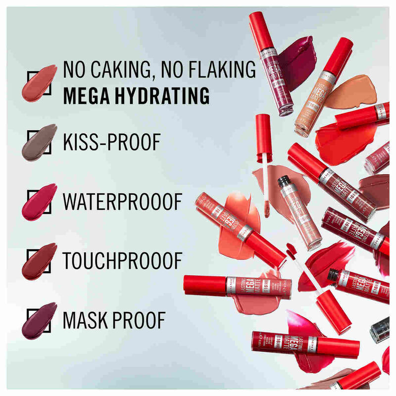 rimmel lasting mega matte liquid lip colour 200