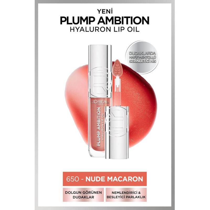 l'oreal paris plump amb 650 nude macaron
