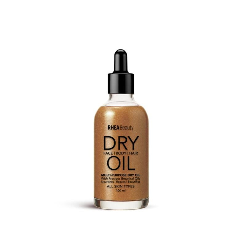 rhea beauty دراي اويل شيمير برونز