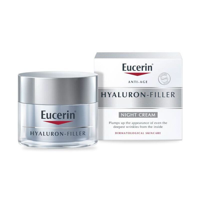 كريم ليلي مضاد للتجاعيد مع الهيالورون 50 مل eucerin كريم ليلي مضاد للتجاعيد مع الهيالورون 50 مل