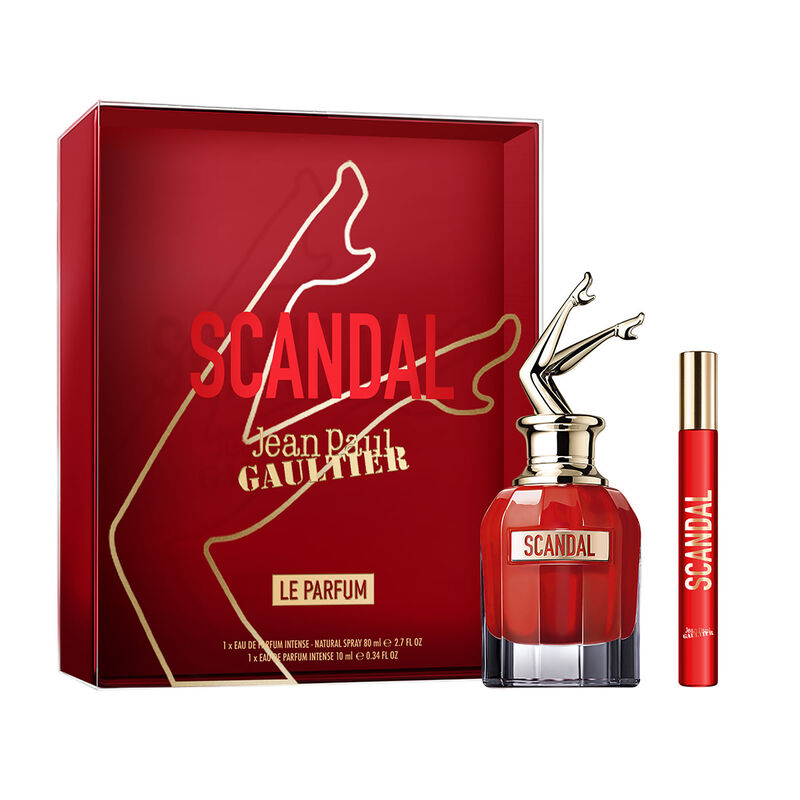 Scandal Le Parfum Set - Eau de Parfum 80ml, Travel Spray 10ml jean paul gaultier scandal le parfum set eau de parfum 80ml, travel spray 10ml
