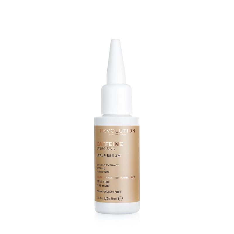 revolution caffeine growth scalp serum for weak hair