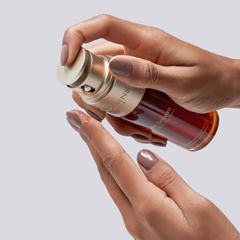 clarins double serum