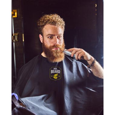 faces beard   hair apron