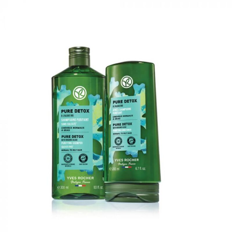 yves rocher refresh purifying conditioner for normal to oily hair
