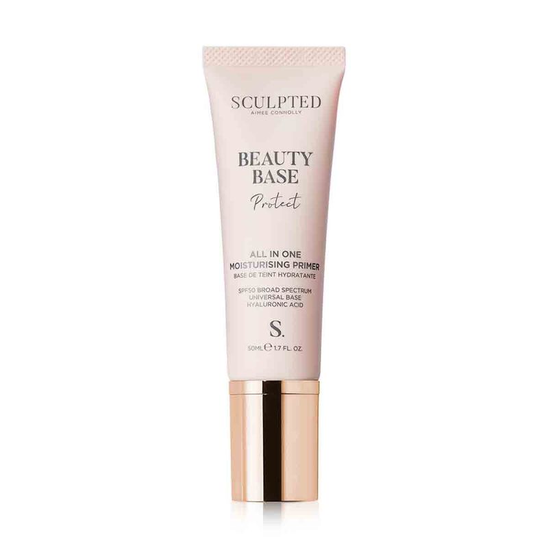 sculptedbyaimee beauty base face primer spf 50
