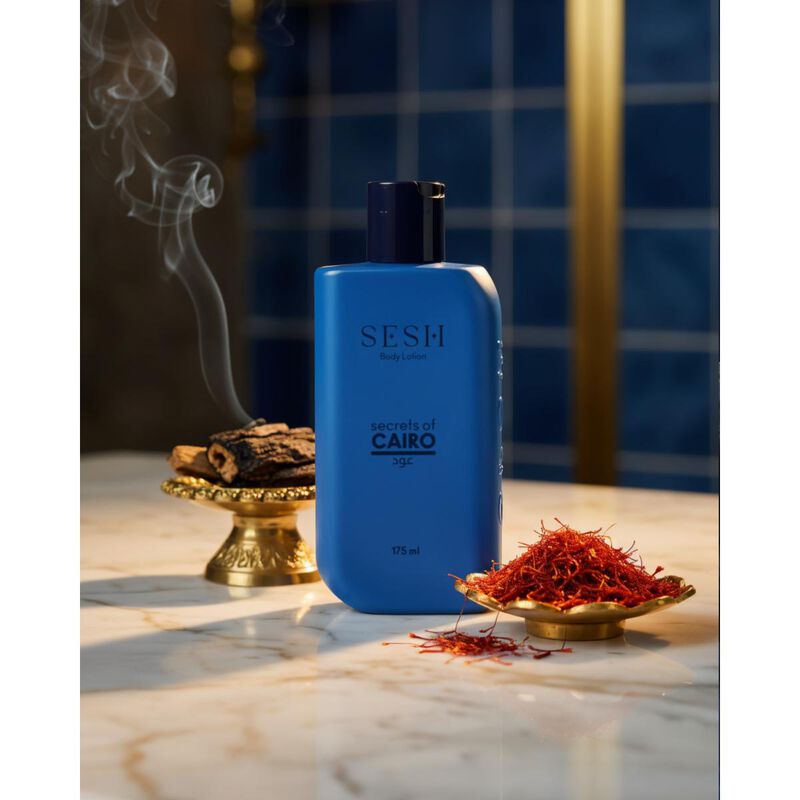 sesh sesh  secrets of cairo body lotion