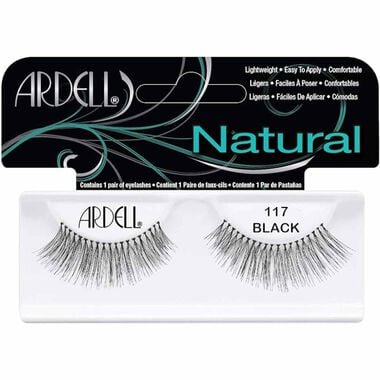 faces fashion natural lashes 117 black