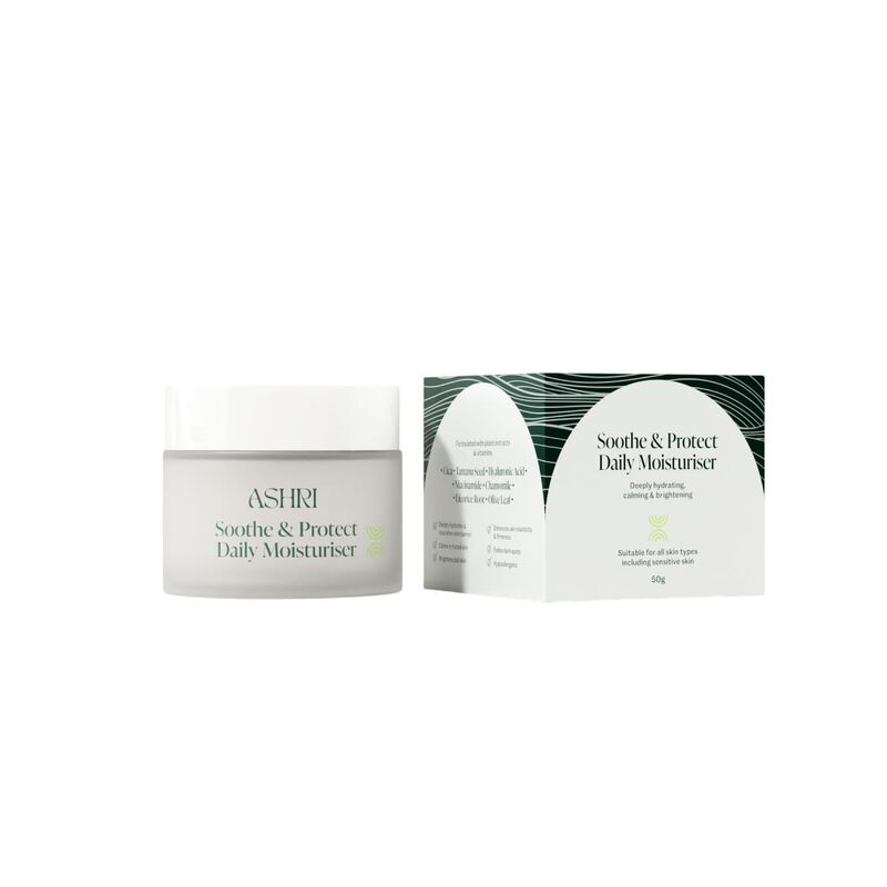 ashri skin soothe & protect daily moisturiser