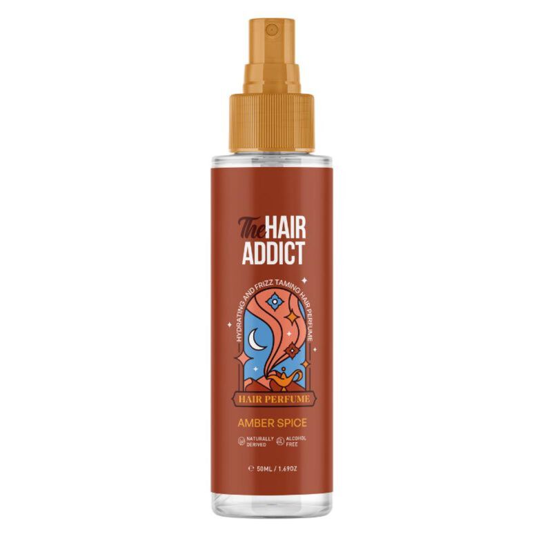 the hair addict amber spice hair perfume 50ml