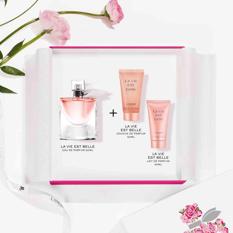 lancome la vie est belle eau de parfum 50ml set