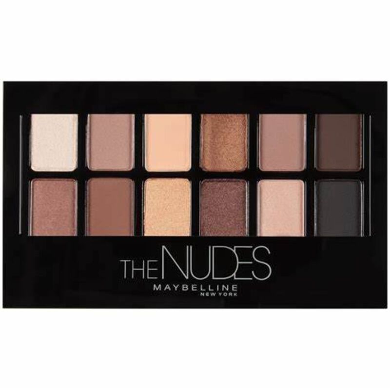 maybelline new york the nudes eyeshadow palette