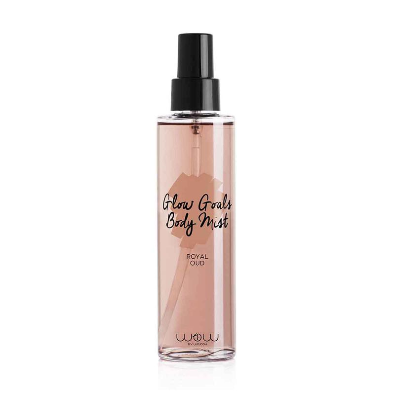 wow beauty glow goals body mist oud 150ml