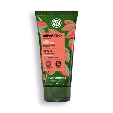 faces repair restoring mask with organic jojoba for dry damaged hair