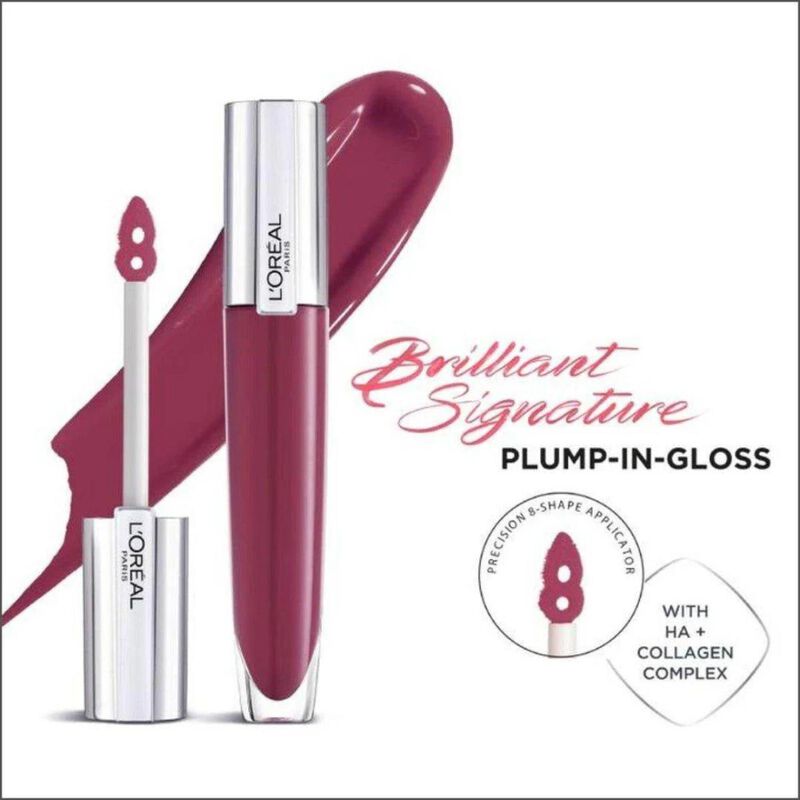 لوريال باريس ملمع شفاه غلو بلومب 416 أي رايز