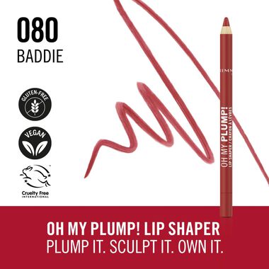 Oh My Plump Lip Shaper - 080 Baddie faces oh my plump lip shaper 080 baddie
