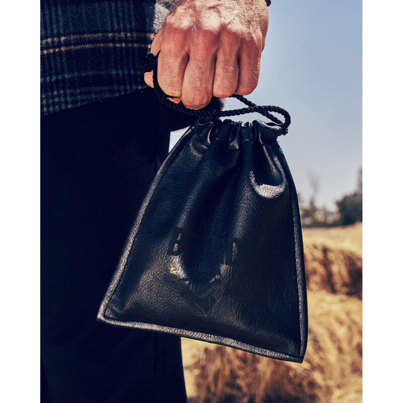 mr beard sun & style bundle tanning oil + beard brush + leather travel pouch