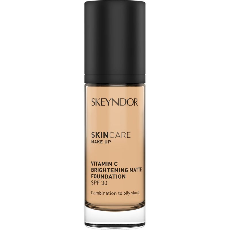 skeyndor vitamin c brightening matte foundation 01