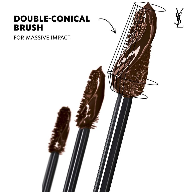 YSL MASCARA LASH CLASH 02 BROWN MV yves saint laurent ysl mascara lash clash 02 brown mv