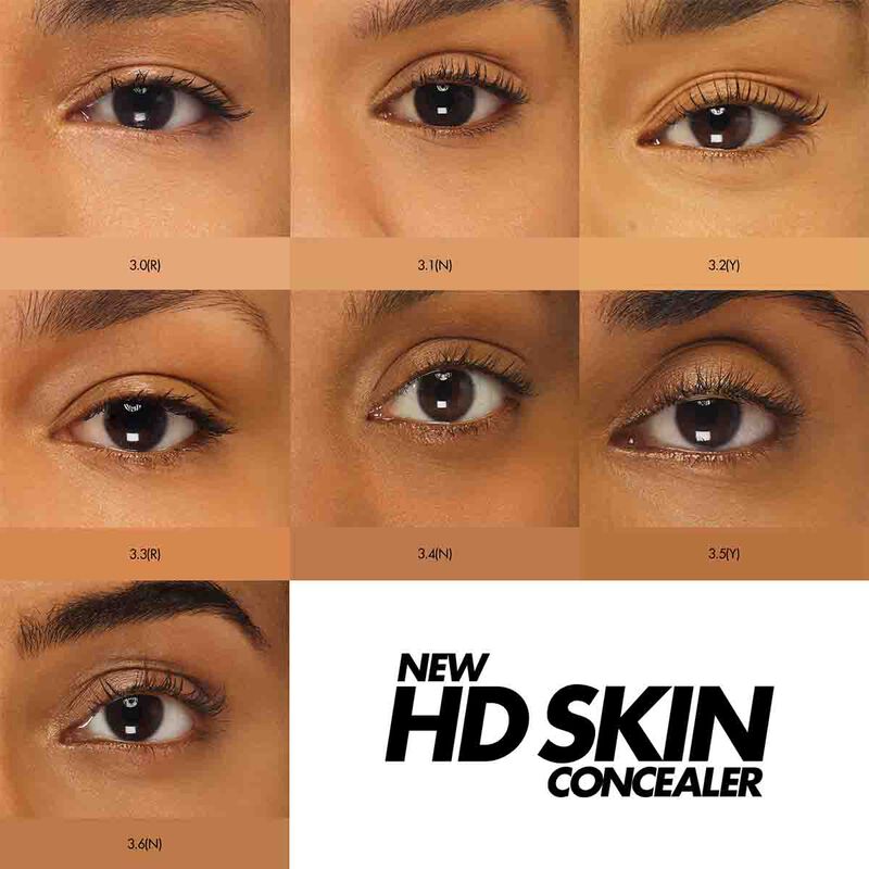 make up for ever hd skin concealer