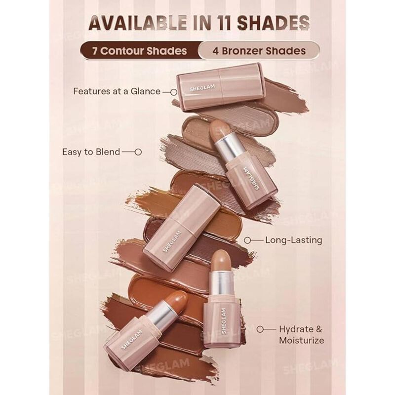 sheglam sheglam snatch 'n' define stick golden sun