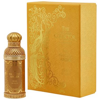 The Majestic Amber EDP 100ML faces the majestic amber edp 100ml