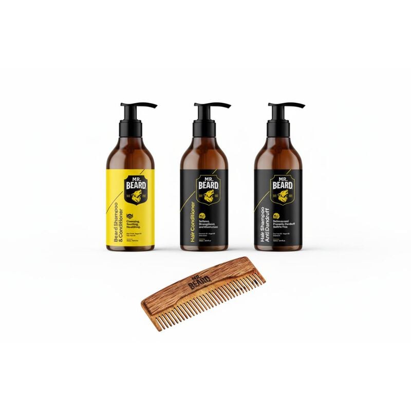 mr beard showering trio bundle
